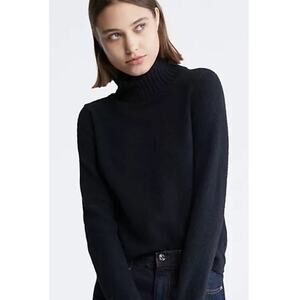 Esprit Black Soft Essential Turtleneck Sweater
